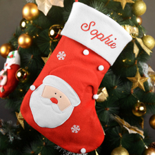 Calcetines faciales personalizados Calcetines personalizados con foto  Lunares de colores Calcetines de Santa Regalo de Navidad