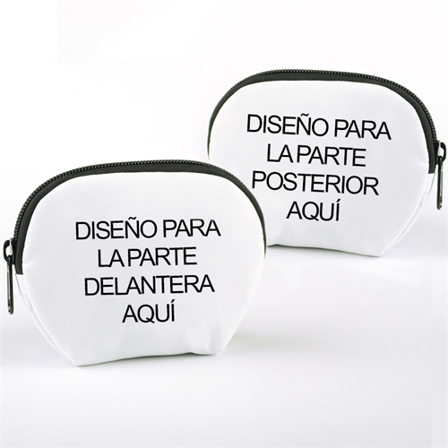 Bolsa cosmética personalizada a todo color 12.7x10.1 (2 imágenes)